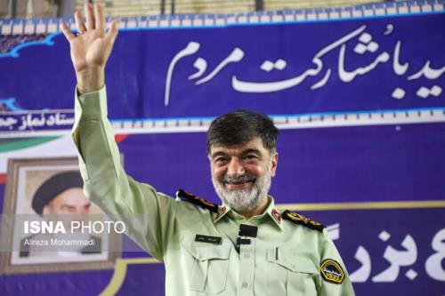 پیام قدردانی سردار رادان از ملت ایران برای برگزاری انتخاباتی پرشور در سایه امنیت