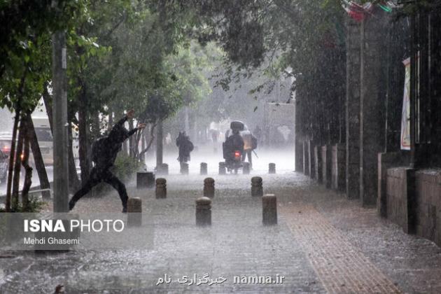 صدور هشدار زرد رنگ برای استان تهران